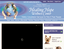 Tablet Screenshot of healinghope.net
